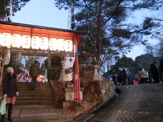 宝塚神社に初詣